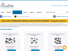Tablet Screenshot of eurobikeparts.com